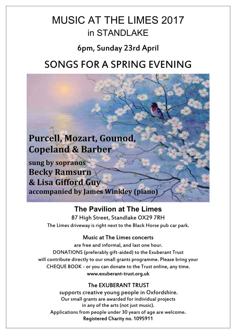 Songs for a Spring Evening