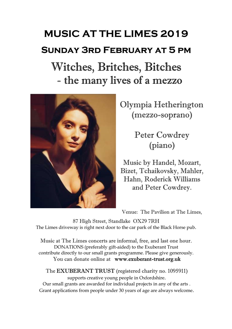 Olympia Hetherington - Mezzo-Soprano